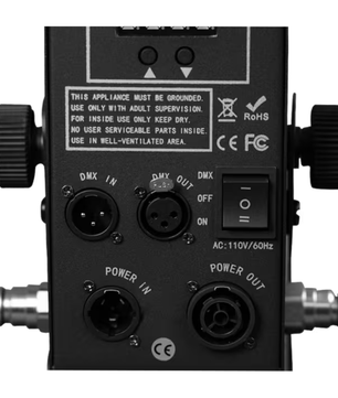 Rasha Arete | CO₂ Jet with 39ft Burst | DMX Control & High-Pressure Valve System