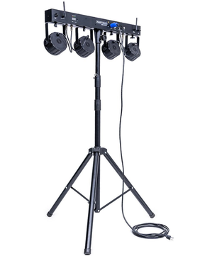 ColorKey PartyBar Mobile 100 EL | Wireless LED Lighting System | Battery-Powered with Stand & Case