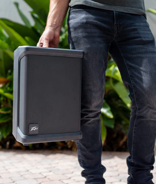 Peavey Solo Portable PA | 200W Battery-Powered System | Bluetooth Busking Speaker