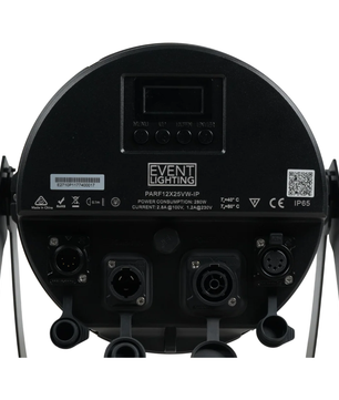 Event Lighting PARF12X25VWIP | 12x25W Variable White LEDs | IP65 Par with Electronic Frost