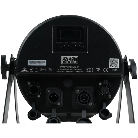 Event Lighting PARF12X25VWIP | 12x25W Variable White LEDs | IP65 Par with Electronic Frost
