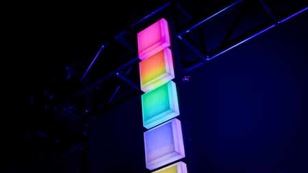 Blizzard Lighting InfiniPix Lil Spektro | Pixel-Mappable RGB Tower | 196 LEDs & Silent Fanless Design