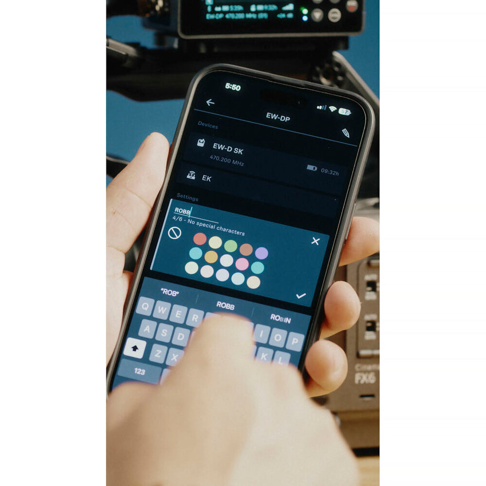 Sennheiser EW-DP 835 SET (R1-6) | Digital Wireless Handheld Mic System for Camera Use (520–576 MHz)