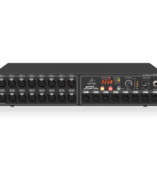 Behringer S16 | 16 Remote Midas Preamps | 8 XLR Outputs with AES50 Networking