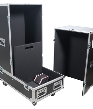 ProX XS SP2X441917W | Dual ATA Speaker Flight Case | Fits 44x19x17 in Cabinets