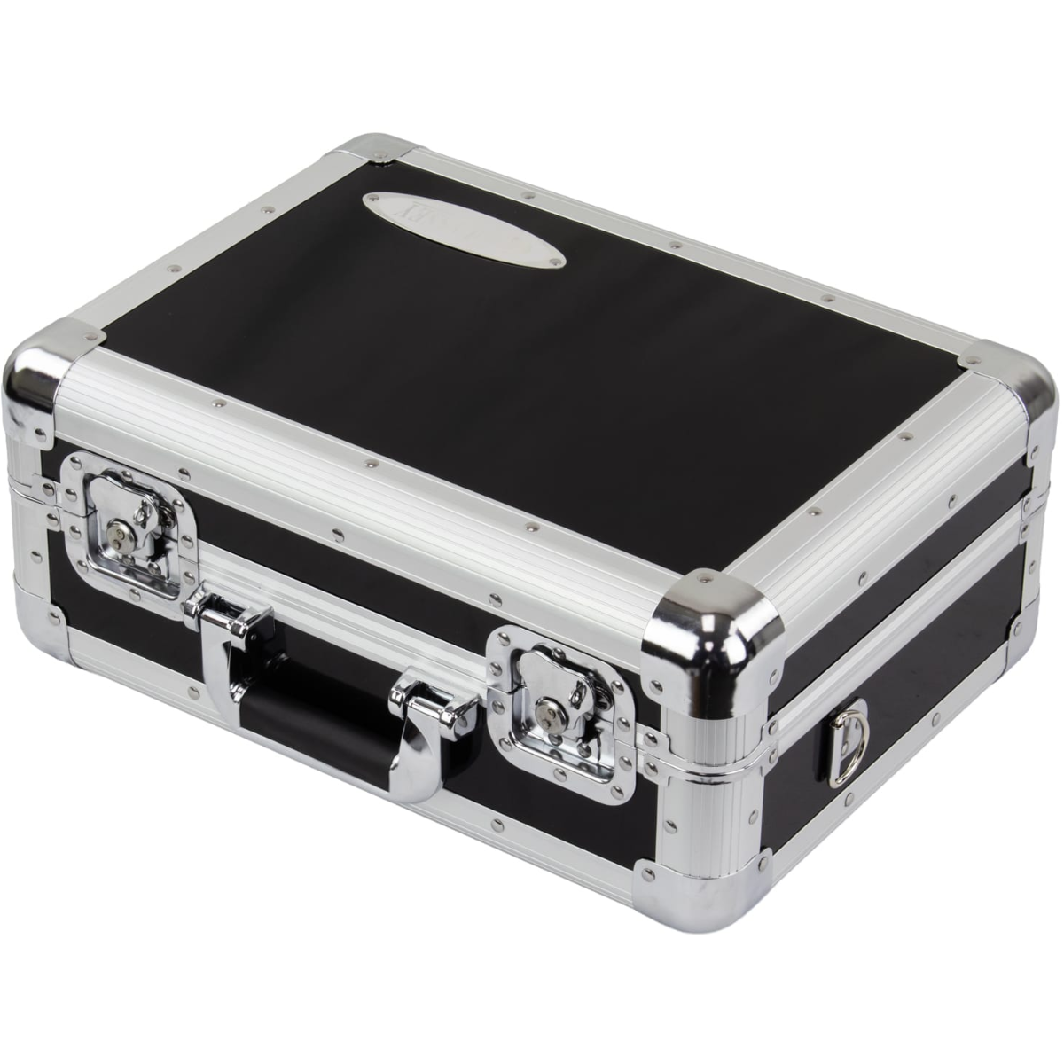 Odyssey KRP7BLK | KROM Series Case for Reloop RP7 | Black Aluminum Carrying Case