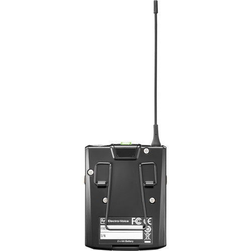 Electro-Voice RE3-BPCL 6M | UHF Wireless Lavalier Mic System (653–663 MHz, Cardioid, Rackmount)