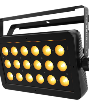 Chauvet DJ SlimBANK H18 ILS | Hex RGBAW+UV LED Wash Light | ILS Control with Fan-Free Design