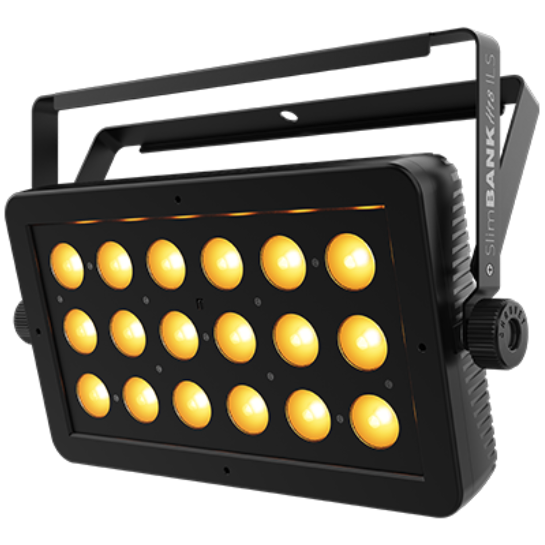 Chauvet DJ SlimBANK H18 ILS | Hex RGBAW+UV LED Wash Light | ILS Control with Fan-Free Design