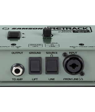 Samson SARETRACK | Passive Reamping DI Box | XLR/TRS Input for Guitar Amps
