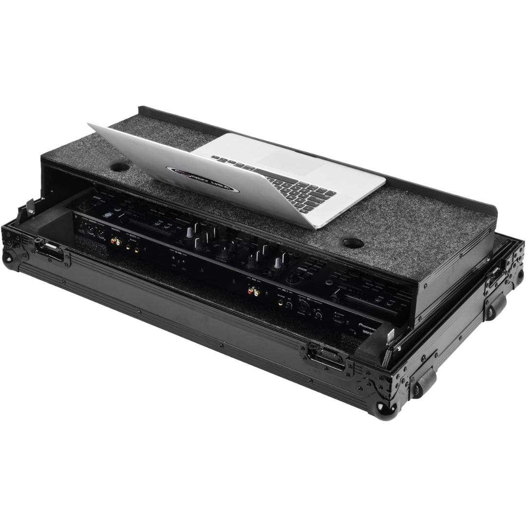 Odyssey RCGS-DDJREV5WBL | Black Wheeled Case with Glide Platform | Fits DDJREV5 Controller