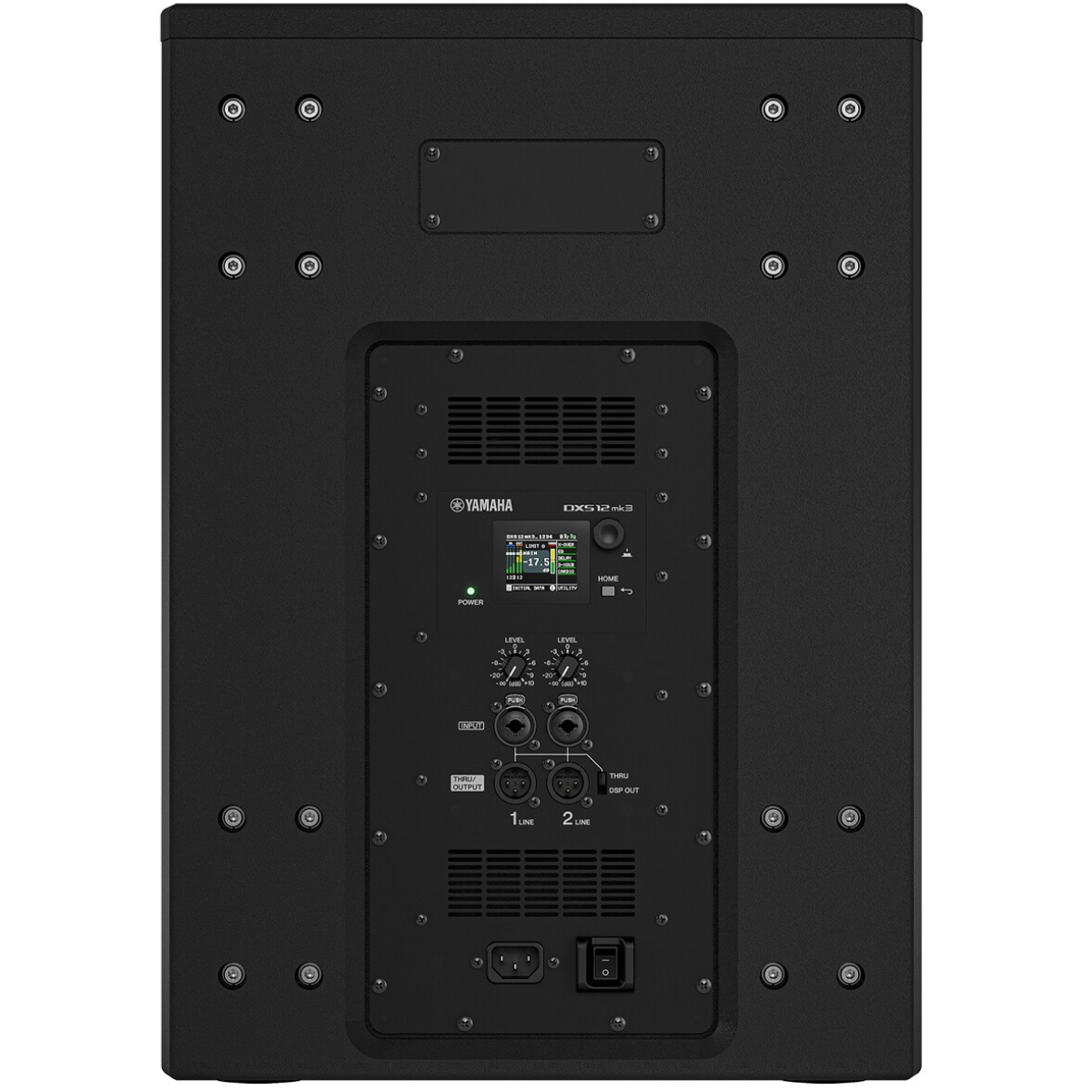 Yamaha DXS12 MK3 | 12in Powered Subwoofer - 132dB SPL | Compact High-Output Sub with DSP