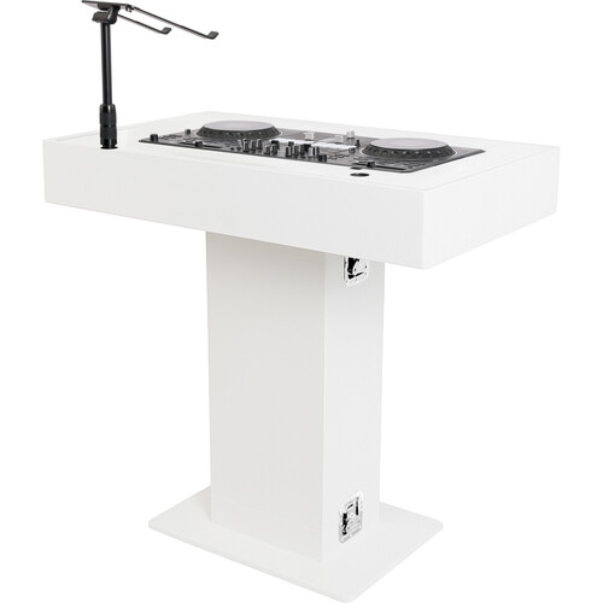 Magma MGA51000 | Groove Terminal DJ Podium | Mobile Booth with Laptop Mounts