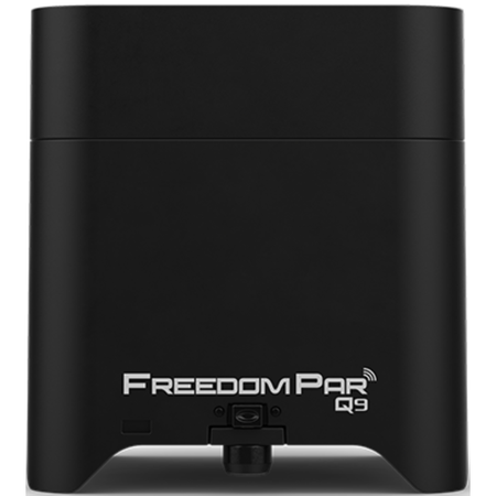 Chauvet DJ Freedom Par Q9 X4 | 4-Fixture Wireless Uplighting Kit | Bag, Multi-Charger & Remote Included