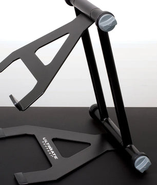 Ultimate Support HYP1010 | Adjustable Laptop Stand | Folds Flat with Tote Included
