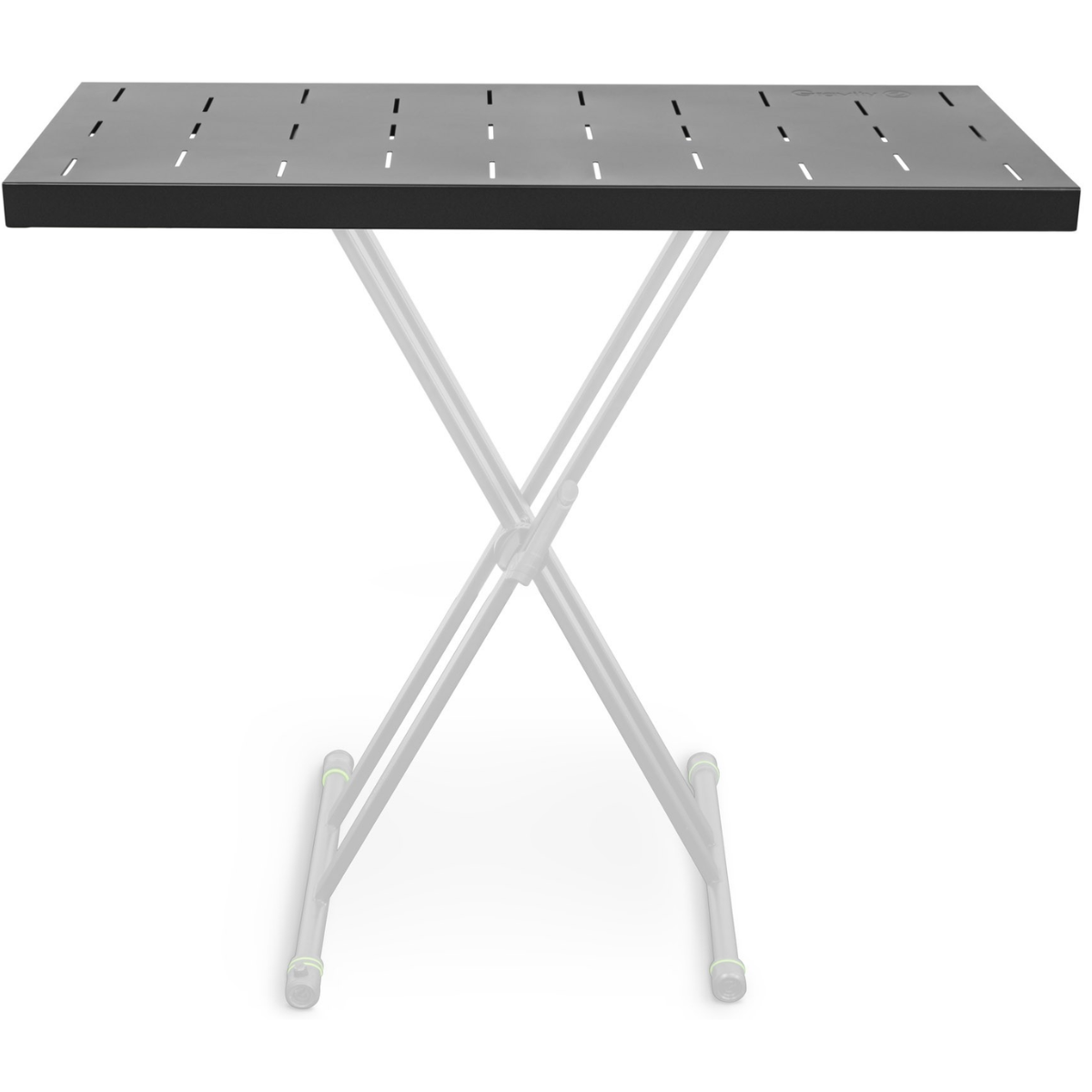 Gravity Stands KS RD 1 | Rapid Desk for X-Type Keyboard Stands | 1000mm Wide Steel Support Plate