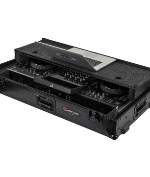 Odyssey RCGS-XDJAZWBL | Black Wheeled Case with Glide Platform | Fits XDJAZ Controller