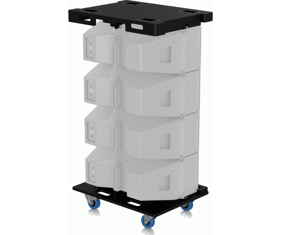 Turbosound TS-MV210-VT | Wheel Board for MV210-HC Array | Stackable Transport with Casters