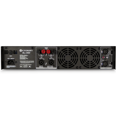 Crown XLI3500 | 2000W RMS - 2 Channel | Stereo Bridge-Mono Power Amplifier