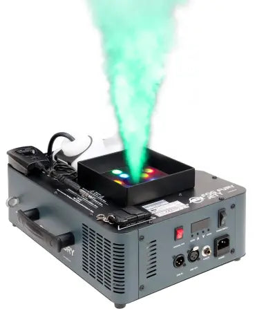 ADJ Fog Fury Jett | Vertical Fog Machine with RGBA LEDs | 700W CO₂-Style Fog Blasts