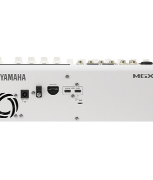 Yamaha MGX12 W | 18-Channel Digital Mixer with USB & SD Recording | White Finish with Bluetooth and Touchscreen FX