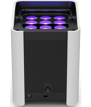 Chauvet DJ Freedom Flex H9 IP X6 | 100% Wireless Hex LED Uplight Kit | IP54 Outdoor-Ready with Charging Case