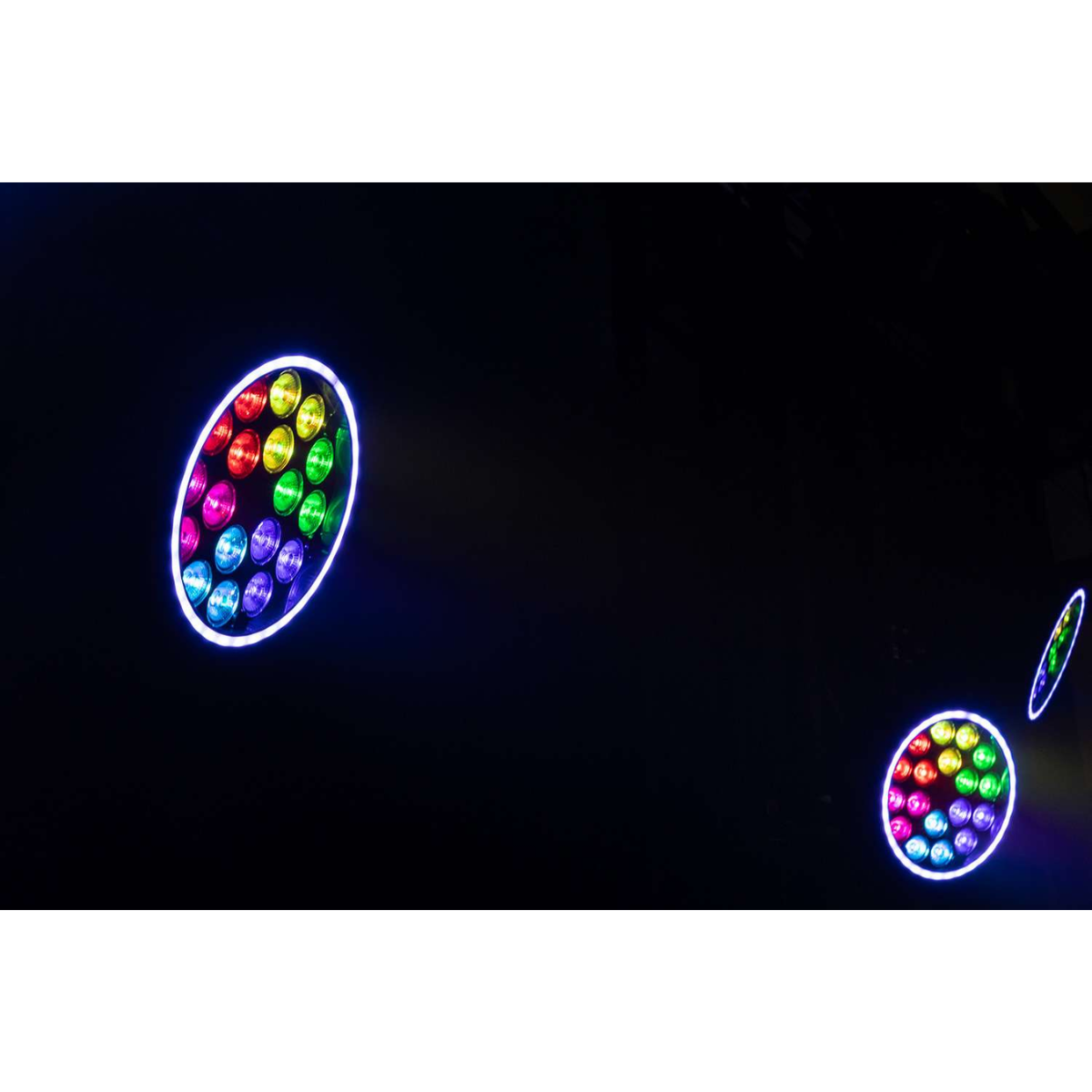 ColorKey Halo Par HEX 18P | 18x10W RGBWA+UV LEDs | 6-Zone Pixel Wash with 34-Zone Halo