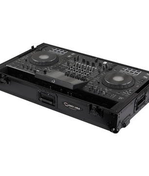 Odyssey RC-XDJAZWBL | Black Wheeled Road Case for XDJAZ | Lightweight Protective DJ Case