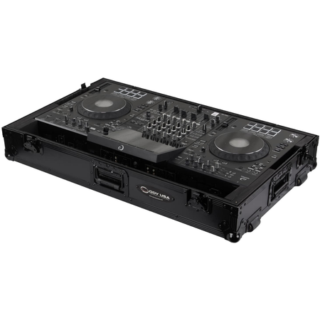 Odyssey RC-XDJAZWBL | Black Wheeled Road Case for XDJAZ | Lightweight Protective DJ Case