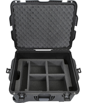 Gator GWP-TITANRODECASTER4 | Waterproof Podcast Case for RODECaster Pro II | Holds 4 Mics & Headsets