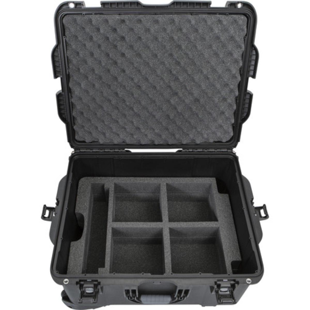 Gator GWP-TITANRODECASTER4 | Waterproof Podcast Case for RODECaster Pro II | Holds 4 Mics & Headsets