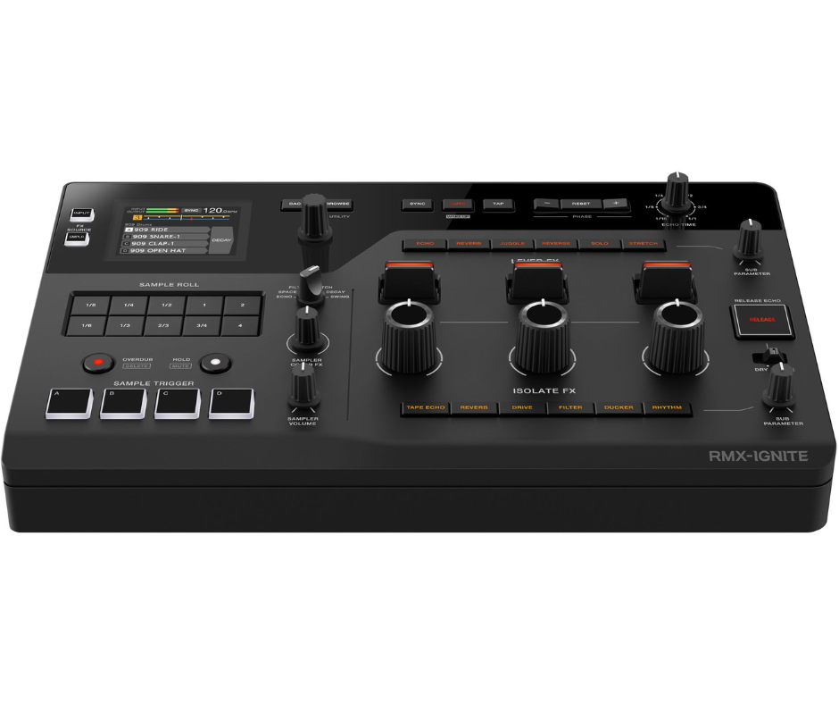 AlphaTheta RMX-IGNITE | Multi-FX Effector with Sampler & Groove Roll | 96kHz Audio + USB-C
