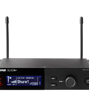 Shure SLXD24+/N8C-G57 | Nexadyne 8/C Cardioid Mic | Digital Wireless with ShowLink Control