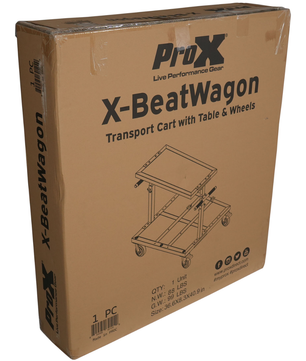 ProX X-BeatWagon | Mobile DJ Workstation | Truss and Pole Mount Ready