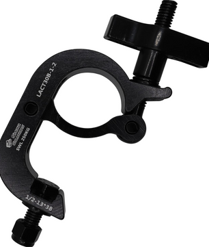 Odyssey LACT30B-1-2 | 30mm Black Half Coupler Clamp for 2