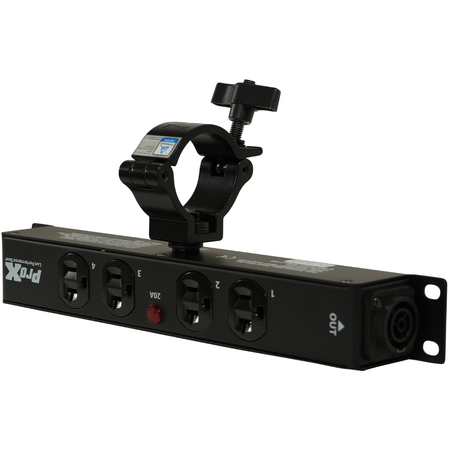 ProX X PWEDX4MAYA | 4 Outlet Edison Power Strip | TRUE1 IN/OUT 20A Power Center