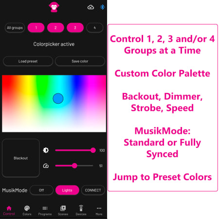 Ape Labs Connect 2.0 IP Grey | App + Wireless DMX, iOS & Android (ID: 8152)