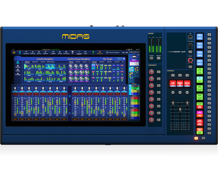 Midas MDS-HD96-AIR-CC-IP | Compact 144-Channel Digital Console | 21" Touchscreen & Heritage D Sound