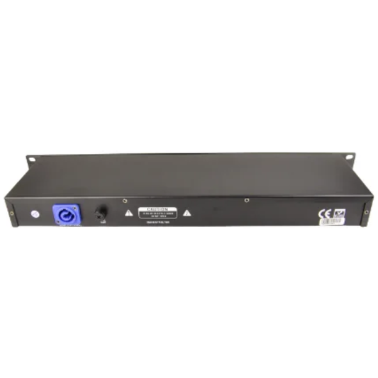 Crisp DMX Splitter | 8 Isolated Outputs | Signal Amplifier in 1U Rackmount