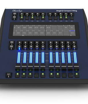 Chamsys MagicQ Compact Wing | 20 Playback Expansion Wing | Touchscreen Legending for MagicQ Systems