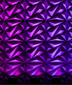 ColorKey MobilePar Mini Hex 4 MKII 4-Pack | Wireless Battery-Powered Uplights | RGBAW+UV Wash Lights with Carrying Case