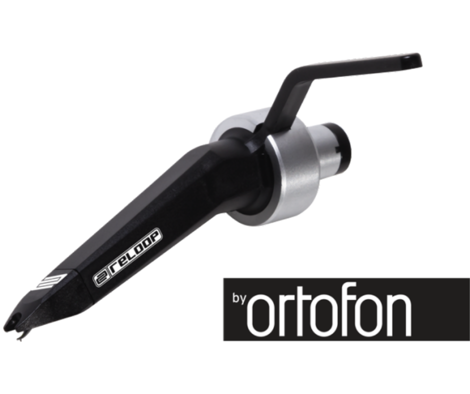 Reloop Concorde Black | Spherical Stylus DJ Cartridge | Balanced Sound with Low Vinyl Wear