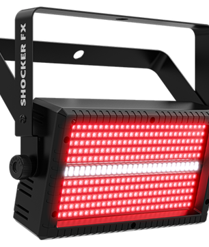 Chauvet SHOCKERFX | RGB Strobe Wash Blinder | 12-Zone LED Effect Light