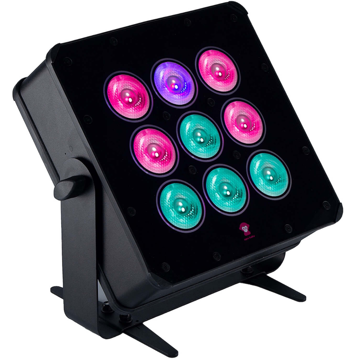 Ape Labs Marvel Pix Spot/Wash TourBox | IP65, 162W RGBLwWcW Battery Pixel Wash w/ 2x 15° and 2x 150° Optics & CRMX
