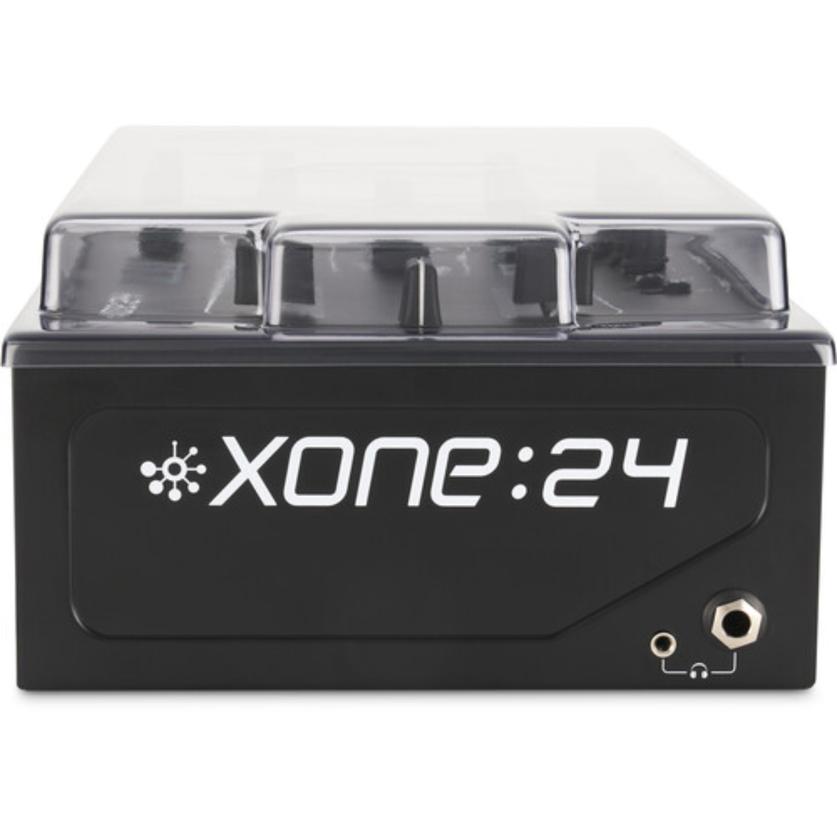 Decksaver DS-PC-XONE24 | Cover for Allen & Heath Xone:24/24C | Smoked Polycarbonate Protection