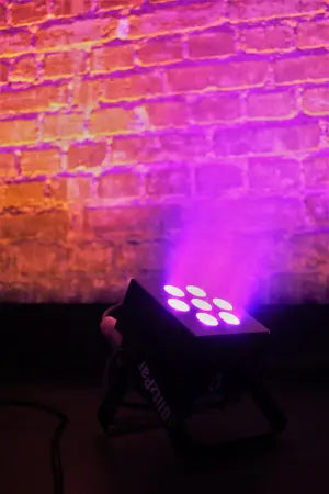 Prost Lighting BlitzPar | 105 W HEX Wash Light | Truss Warmer, Uplight, Stage light