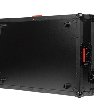 Gator G-ONYX-PRIME4 | Flight Case for Denon DJ Prime 4 | Rolling Case with EVA Foam