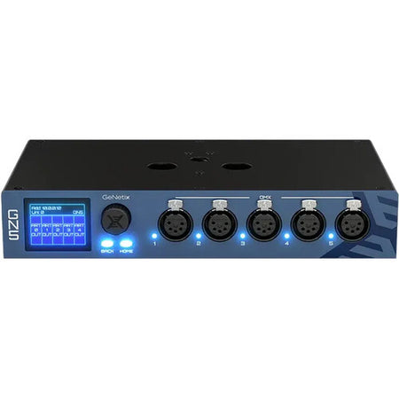 ChamSys GeNetix GN5 | 5-Port DMX Node with LTC, MIDI & 10Scene | USB Unlock for MagicQ PC