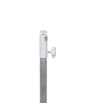 ProX X-LS64WH | 1 3/8in 35mm Speaker Stand Mount | M8 Single Stud Lighting Adapter White