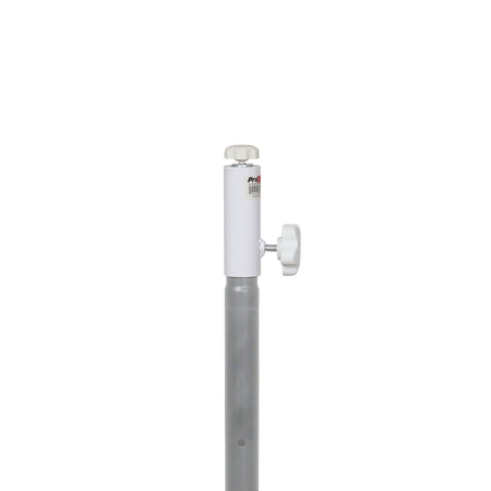 ProX X-LS64WH | 1 3/8in 35mm Speaker Stand Mount | M8 Single Stud Lighting Adapter White